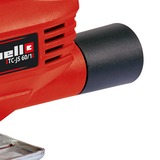 Einhell TC-JS 60/1 power jigsaws 3000 spm 400 W 1,73 kg, Sierra de calar rojo/Negro, Negro, Rojo, 3000 spm, 6 cm, 1000 spm, 1 cm, 6 mm
