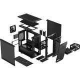 Fractal Design FD-C-MES2M-01, Cajas de torre negro