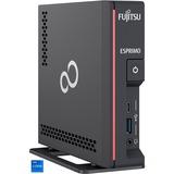 Fujitsu ESPRIMO G5011 i7-11700T Escritorio Intel® Core™ i7 16 GB DDR4-SDRAM 512 GB SSD Windows 10 Pro Mini PC Rojo, Negro, Mini-PC  negro, 1,4 GHz, Intel® Core™ i7, i7-11700T, 16 GB, 512 GB, Windows 10 Pro