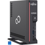 Fujitsu ESPRIMO G5011 i7-11700T Escritorio Intel® Core™ i7 16 GB DDR4-SDRAM 512 GB SSD Windows 10 Pro Mini PC Rojo, Negro, Mini-PC negro, 1,4 GHz, Intel® Core™ i7, i7-11700T, 16 GB, 512 GB, Windows 10 Pro