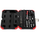 GEDORE R49003046 set de conectores y conector, Llave de tubo rojo/Negro, 53 mm