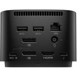HP Thunderbolt Dock G4 120 W reacondicionado, Estación de acoplamiento negro