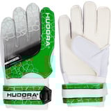 HUDORA Guantes de portero para niños, verde, Talla M verde/blanco