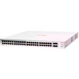 Hewlett Packard Enterprise Aruba Instant On 1830 48G 24p Class4 PoE 4SFP 370W Gestionado L2 Gigabit Ethernet (10/100/1000) Energía sobre Ethernet (PoE) 1U, Interruptor/Conmutador Gestionado, L2, Gigabit Ethernet (10/100/1000), Energía sobre Ethernet (PoE), Montaje en rack, 1U
