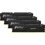 Kingston FURY KF552C40BBK4-64, Memoria RAM negro