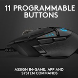 Logitech 910-005471, Ratones para gaming negro