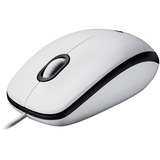 Logitech 910-006764, Ratón blanco/Gris