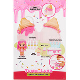 MGA Entertainment Yummiland Beauty Bag Playset + Lip Gloss Doll - Ice Cream Beauty Bag, Manualidades Minifigura, Femenino, 4 año(s), Niño/niña, Multicolor