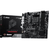 MSI PRO B550M-P, Placa base negro