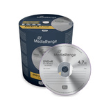 MediaRange MR443 DVD en blanco 4,7 GB DVD+R 100 pieza(s), DVDs vírgenes DVD+R, Caja para pastel, 100 pieza(s), 4,7 GB