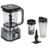 Ninja Foodi 3-in-1 Power Nutri Standmixer mit Smart Torque & Auto-iQ, Batidora depie plateado/Negro