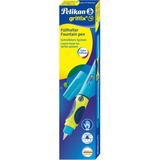 Pelikan 809160 pluma estilográfica Sistema de carga por cartucho Azul 1 pieza(s) azul/Verde, Azul, Sistema de carga por cartucho, Azul, Diestra, Caja, 1 pieza(s)