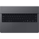 Samsung Teclado Pro, Funda protectora gris, QWERTZ, Alemán, Touchpad, Samsung, Galaxy Tab S11 Ultra, Gris