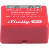 Shelly 1 PM Mini Gen4, Relé rojo
