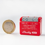 Shelly 1 PM Mini Gen4, Relé rojo