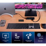 Sonnet Echo 6 USB-C Multi Hub, Estación de acoplamiento negro