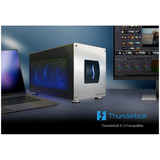 Sonnet eGPU Breakaway Box 850T5 Thunderbolt 5, Caja/Carcasa plateado