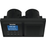 TechniSat DIGITRADIO UP 1 Montado en la pared Analógico y digital Negro negro, Montado en la pared, Analógico y digital, DAB+,FM, 87.5 - 108 MHz, 2 W, LCD