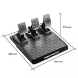 Thrustmaster T248R Carbono USB Volante + Pedales Analógico/Digital PC, PlayStation 4, PlayStation 5 negro, Volante + Pedales, PC, PlayStation 4, PlayStation 5, Botón modo, Botón menú, Cruceta, Analógico/Digital, Hybrid drive, Alámbrico