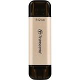 Transcend JetFlash 930C unidad flash USB 512 GB USB Type-A / USB Type-C 3.2 Gen 1 (3.1 Gen 1) Oro, Lápiz USB dorado/Negro, 512 GB, USB Type-A / USB Type-C, 3.2 Gen 1 (3.1 Gen 1), 420 MB/s, Tapa, Oro