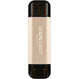 Transcend JetFlash 930C unidad flash USB 512 GB USB Type-A / USB Type-C 3.2 Gen 1 (3.1 Gen 1) Oro, Lápiz USB dorado/Negro, 512 GB, USB Type-A / USB Type-C, 3.2 Gen 1 (3.1 Gen 1), 420 MB/s, Tapa, Oro