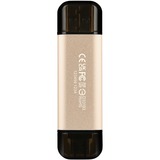 Transcend JetFlash 930C unidad flash USB 512 GB USB Type-A / USB Type-C 3.2 Gen 1 (3.1 Gen 1) Oro, Lápiz USB dorado/Negro, 512 GB, USB Type-A / USB Type-C, 3.2 Gen 1 (3.1 Gen 1), 420 MB/s, Tapa, Oro