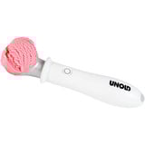 Unold 488990 sacabolas de helado Cuchara de helado 4 mm blanco, Cuchara de helado, Plástico, Acero inoxidable, Blanco, Agujero para colgar, 210 mm, 4 mm