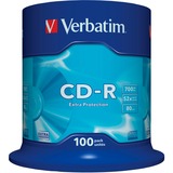 Verbatim CD-R Extra Protection 700 MB 100 pieza(s), CDs vírgenes 52x, CD-R, 120 mm, 700 MB, Caja para pastel, 100 pieza(s)