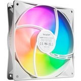 be quiet! LIGHT WINGS LX 140mm PWM High Speed 3-Pack White Carcasa del ordenador Ventilador 14 cm Blanco 3 pieza(s) blanco, Ventilador, 14 cm, 1800 RPM, 127,9 m³/h, Blanco