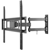 goobay Soporte de pared para TV Basic FULLMOTION (L) negro