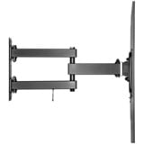 goobay Soporte de pared para TV Basic FULLMOTION (L) negro