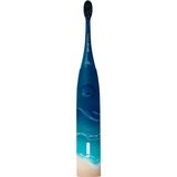 happybrush StarterKit Schall Eco VIBE 3 Ocean, Cepillo de dientes eléctrico azul/Beige