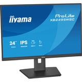 iiyama ProLite XB2495WSC-B1, Monitor LED negro (mate)