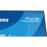 iiyama ProLite XB2495WSC-B1, Monitor LED negro (mate)