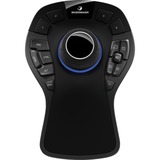 3DConnexion SpaceMouse Pro ratón negro/Gris, Negro, Gris, Minorista