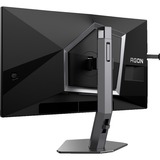 AOC AGON PRO AG246FK pantalla para PC 61,2 cm (24.1") 1920 x 1080 Pixeles Full HD LCD Negro, Monitor de gaming negro (mate)/Gris oscuro, 61,2 cm (24.1"), 1920 x 1080 Pixeles, Full HD, LCD, 0,3 ms, Negro