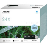 ASUS DRW-24D5MT unidad de disco óptico Interno DVD Super Multi DL Negro, Regrabadora DVD Negro, Vertical/Horizontal, Escritorio, DVD Super Multi DL, SATA, CD, CD-R, CD-ROM, CD-RW, DVD, DVD+R, DVD+R DL, DVD+RW, DVD+RW DL, DVD-R, DVD-R DL, DVD-ROM, DVD-RW, Minorista