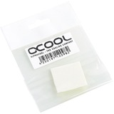 Alphacool 12097 compuesto disipador de calor Parche térmico 1 W/m·K 1 g, Almohadillas térmicas blanco, Parche térmico, 1 W/m·K, Blanco, 15 mm, 15 mm, 0,5 mm
