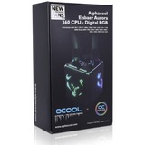 Alphacool Eisbaer Aurora HPE Edition 360 CPU AIO 360mm, Refrigeración por agua negro