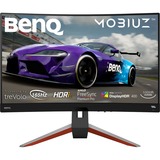 BenQ EX2710R 68,6 cm (27") 2560 x 1440 Pixeles Quad HD LED Negro, Monitor de gaming negro/Rojo, 68,6 cm (27"), 2560 x 1440 Pixeles, Quad HD, LED, Negro