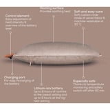 Beurer 20077, Almohadas eléctricas marrón topo