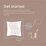 Beurer 20077, Almohadas eléctricas marrón topo