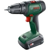 Bosch UniversalDrill 18V, 06039D4005, Taladro/destornillador verde/Negro