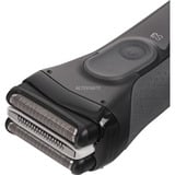 Braun Series 3 300S Máquina de afeitar de láminas Recortadora Negro negro, Máquina de afeitar de láminas, Negro, 2 SensoFoil, Botones, Batería, Níquel-metal hidruro (NiMH)
