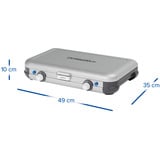 Campingaz Camping Kitchen 2 Grill & Go Caravan, 30 mbar, Cocina de gas gris/Negro