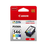 Canon PG-546XL cartucho de tinta 1 pieza(s) Original Alto rendimiento (XL) Cian, Magenta, Amarillo Alto rendimiento (XL), Cian, Magenta, Amarillo, Tinta a base de pigmentos, 1 pieza(s), 300 páginas, Pack individual