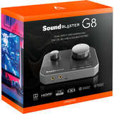 Creative SoundBlaser G8 Hi-Res, Tarjeta de sonido negro
