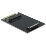 DeLOCK SATA 22 pin male to mSATA slot tarjeta y adaptador de interfaz Interno SATA, mSATA, 51 mm, 80 mm, 5 mm, Caja
