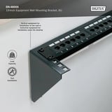 Digitus Soporte de pared para equipo de 19 pulgadas 6 U negro