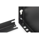Digitus Soporte de pared para equipo de 19 pulgadas 6 U negro